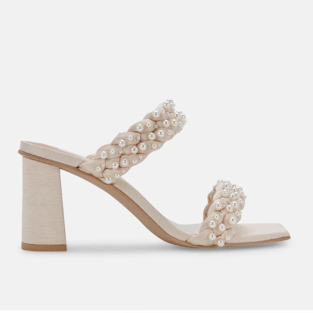 Dolce Vida Paily Pearl Vanilla Pearl Sandals